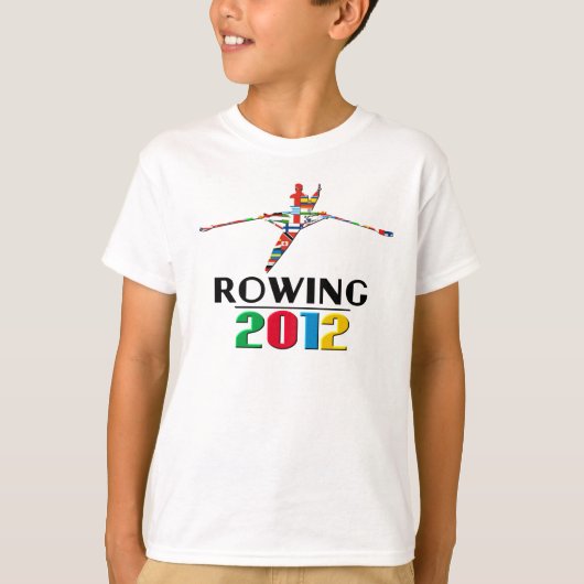 2012年: 漕艇 Tシャツ (正面)
