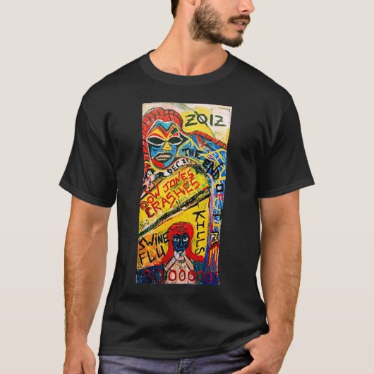 2012年 豚インフルエンザ Tシャツ (正面)