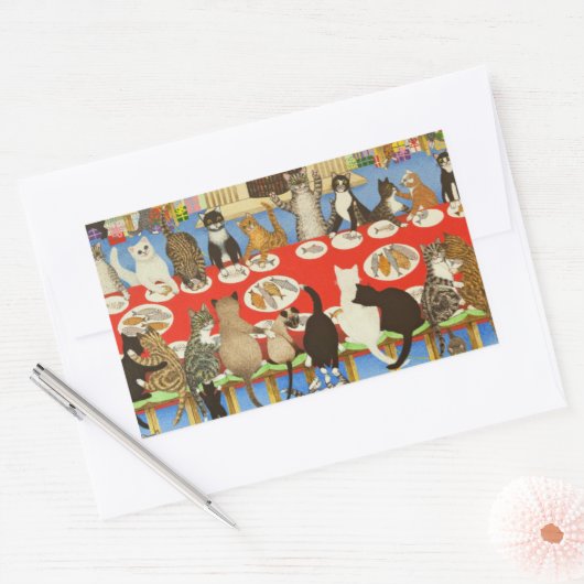 2012年 長方形シール (封筒)