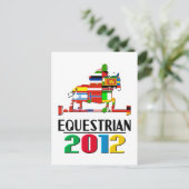 2012年：馬術 ポストカード (スタンド正面)