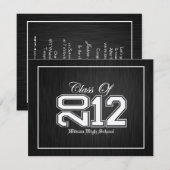 2012年Class Premium Silver Sgaretial招待状 招待状 (正面/裏面)