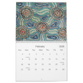 2012年Nganuwaay Koolynによるカレンダーアート カレンダー (2月 2026)
