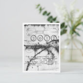 2012新年のローラースケートカード シーズンポストカード (スタンド正面)