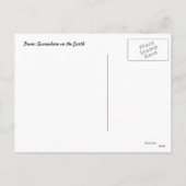 2012新年のローラースケートカード シーズンポストカード (裏面)