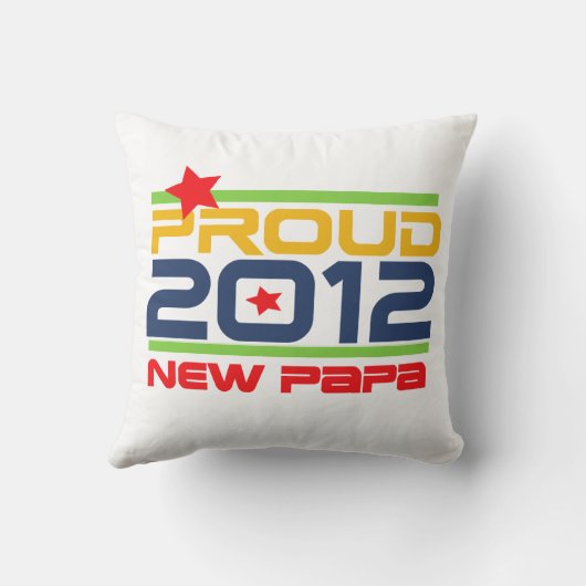 2012新誇りを持ったPapa Tシャツとギフト クッション (裏面)