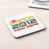 2012新誇りを持ったPapa Tシャツとギフト コースター (左側)