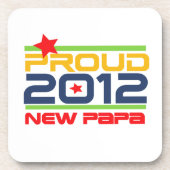 2012新誇りを持ったPapa Tシャツとギフト コースター (正面)