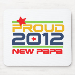 2012新誇りを持ったPapa Tシャツとギフト マウスパッド