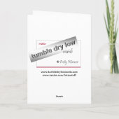 2012春分点のクロッカス カード (裏面)