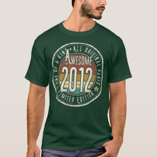 2012素晴らし年のヴィンテージスタイル生まれ以来2012 Tシャツ
