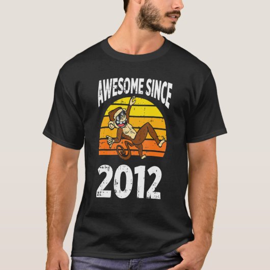2012素晴らし年10誕生日10年 Tシャツ (正面)