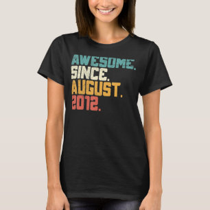 2012素晴らし年10誕生日10年 Tシャツ