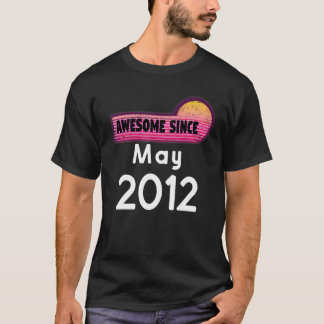 2012素晴らし年5月誕生日2012年5月ヴィンテージ Tシャツ