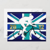2012英国サイクリングバイクールラバーサイクル ポストカード (正面/裏面)