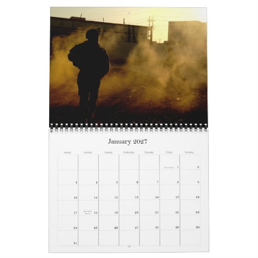 2012賛美我が軍 カレンダー (1月 2027)