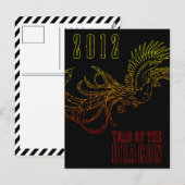2012 :辰年 シーズンポストカード (正面/裏面)