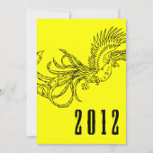 2012 :辰年 招待状 (正面)