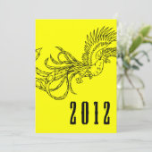 2012 :辰年 招待状 (スタンド正面)