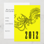 2012 :辰年 招待状 (正面/裏面)