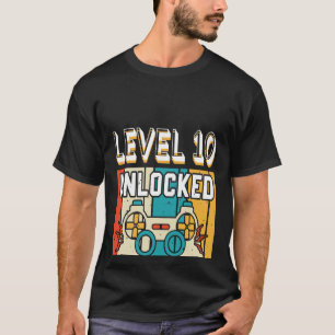 2012 10誕生日以素晴らし降のレベル10のロック解除 Tシャツ