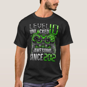 2012 10誕生日以素晴らし降のレベル10のロック解除 Tシャツ