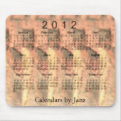 2012 3Dカレンダー マウスパッド (正面)