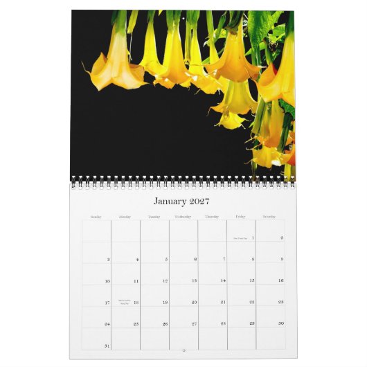 2012 Dave's Garden Calendar カレンダー (1月 2027)