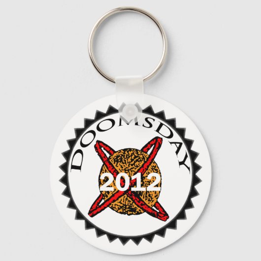 2012 Keychain "12/21/2012木曜日" キーホルダー (正面)