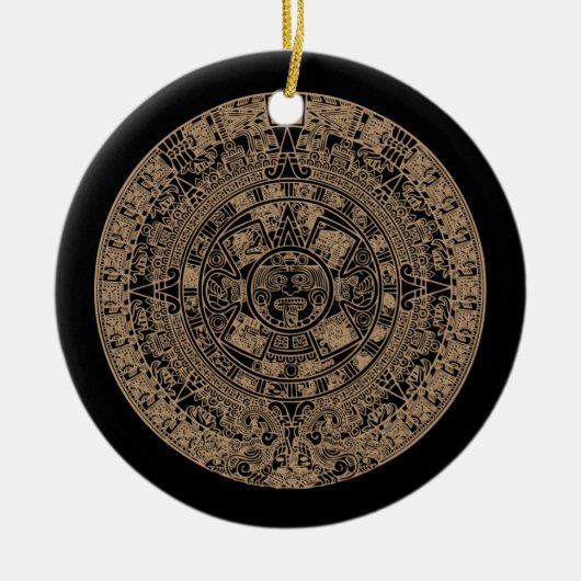 2012 Mayaカレンダー セラミックオーナメント (正面)