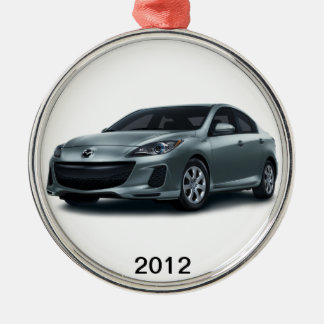 2012 Mazda3 4ドアのクリスマスツリーの装飾 メタルオーナメント