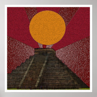 2012 Posters "Mayan Chichen Itza Kukulkan" ポスター