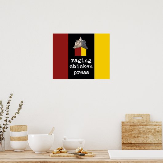 2012 Raging Chicken Press design poster ポスター (キッチン)