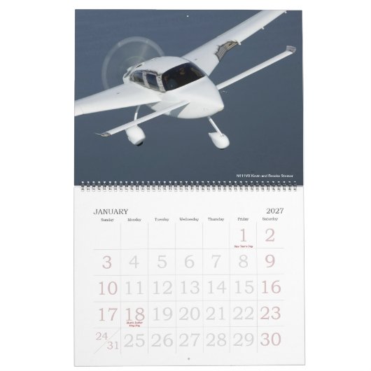 2012 Velocity Kitplaneカレンダー – 全サイズ カレンダー (1月 2027)