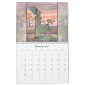2012 Wall Calendarドラゴンと妖精 カレンダー (2月 2027)
