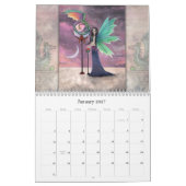2012 Wall Calendarドラゴンと妖精 カレンダー (1月 2027)