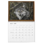 2012 Wildlife Art Calendar Art by David Paul カレンダー (3月 2027)