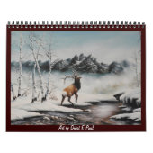 2012 Wildlife Art Calendar Art by David Paul カレンダー (カバー)