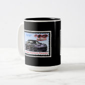 2012 Z06百年間の版コルベット ツートーンマグカップ (正面左)