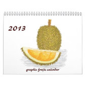 2013のフルーツのカレンダーIII カレンダー (カバー)