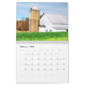 2013の大きく古く美しい田園納屋 カレンダー (2月 2026)