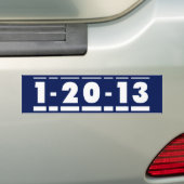 2013の選挙のバンパーステッカー バンパーステッカー (車上)