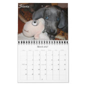 2013の青の川のWeimaranersのカレンダー カレンダー (3月 2027)