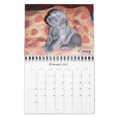 2013の青の川のWeimaranersのカレンダー カレンダー (2月 2027)