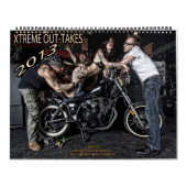 2013のXTREMEのカットシーンのカレンダー! カレンダー (カバー)