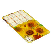 2013ひまわりカレンダーマグネット マグネット (右側)