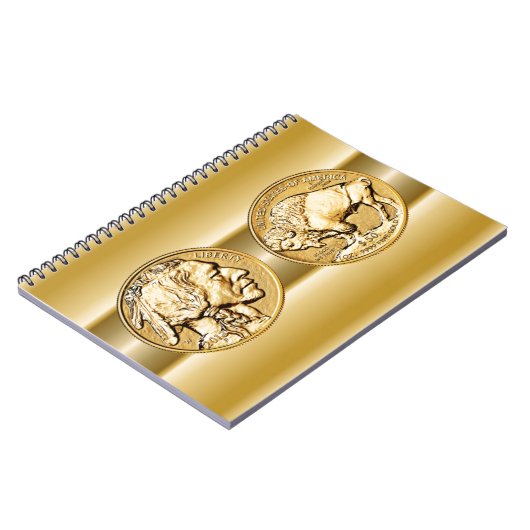 2013アメリカのバッファローの証拠の金貨の~ 米国 ノートブック (左側)