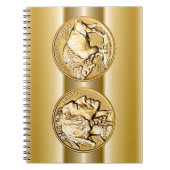 2013アメリカのバッファローの証拠の金貨の~ 米国 ノートブック (正面)