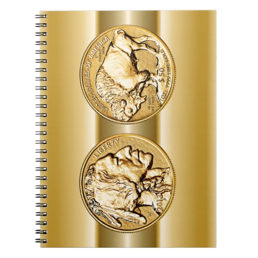 2013アメリカのバッファローの証拠の金貨の~  米国 ノートブック (正面)