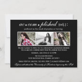 2013カラフル年度修了者トレンディークラス 招待状 (裏面)