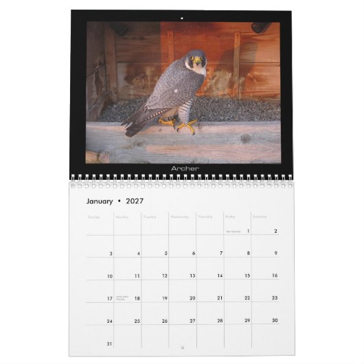 2013カレンダー-主要なカム写真 カレンダー (1月 2027)